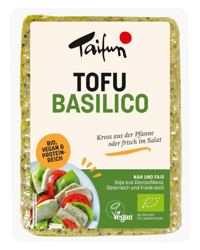Produktfoto zu Taifun - Tofu Basilico - 200g
