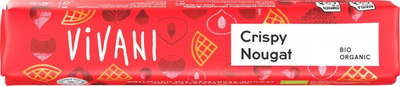 Produktfoto zu Vivani - Vollmilchriegel Praliné mit Waffelstückchen - 40g