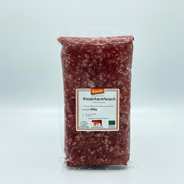 Produktfoto zu Johannshof - Angus Hackfleisch, tiefgekühlt - 500g