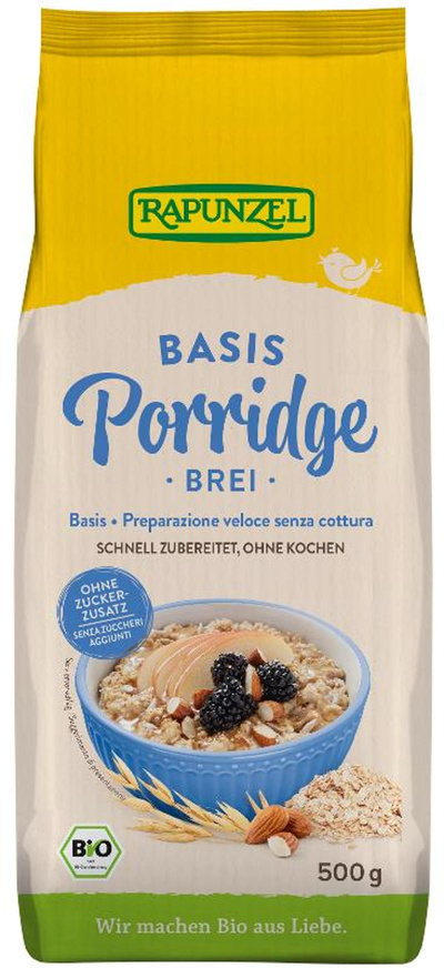 Produktfoto zu Rapunzel - Basis Porridge Brei - 500g