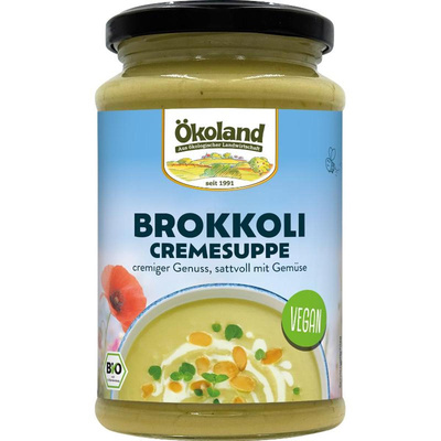 Produktfoto zu Ökoland - Brokkoli Cremesuppe, vegan - 380ml