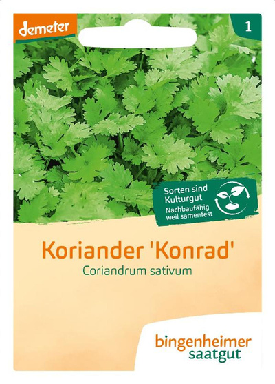 Produktfoto zu Bingenheimer Saatgut - Koriander