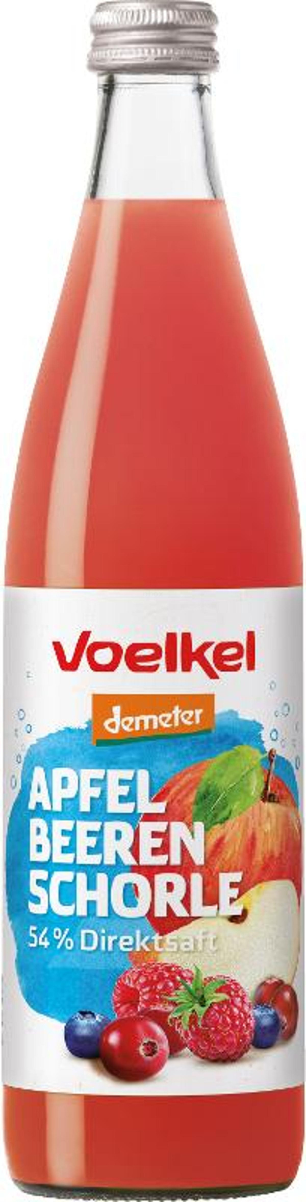 Produktfoto zu Voelkel Apfel Beeren Schorle - 0,5l