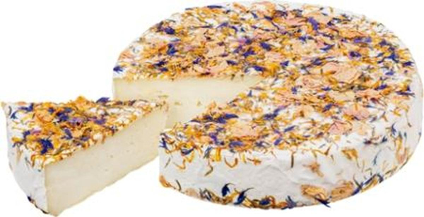 Produktfoto zu Monte Ziego - Ziegenbrie Blüten, 45% Fett i. Tr.