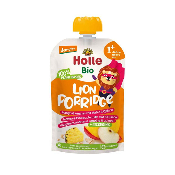 Produktfoto zu Holle - Porridge Lion Pouchy - 110g