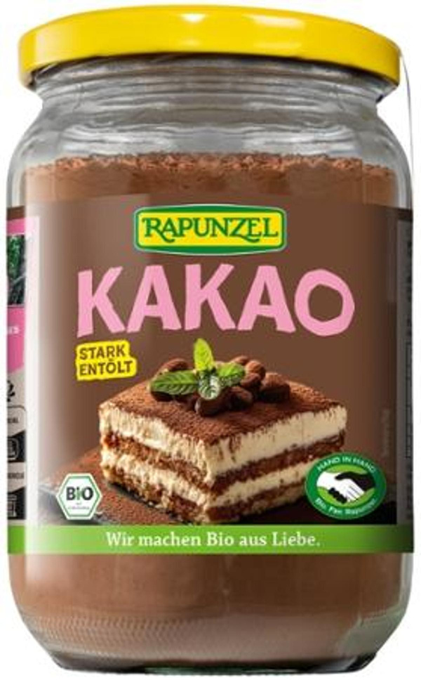 Produktfoto zu Rapunzel - Kakaopulver, stark entölt - 250g