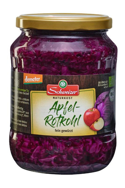 Produktfoto zu Schweizer - Apfel-Rotkohl - 680 g