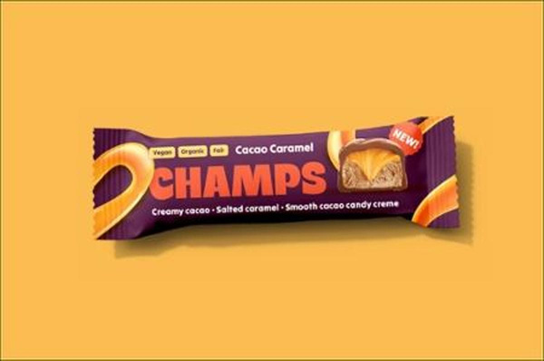 Produktfoto zu Champs - Karamell Riegel - 43g