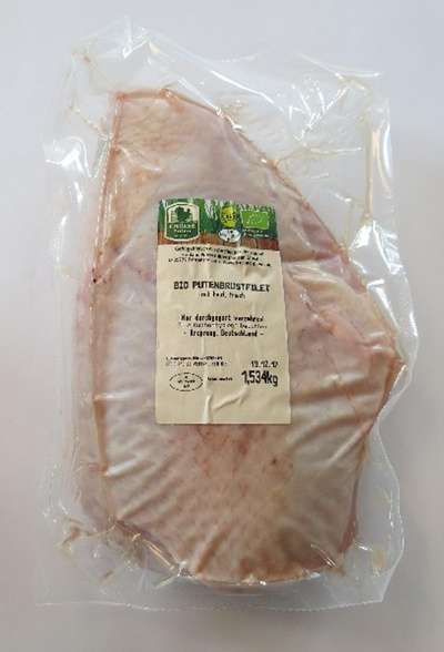 Produktfoto zu Putenbrustfilet mit Haut, ca. 1,2kg