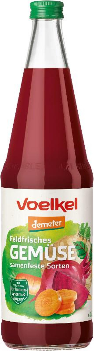 Produktfoto zu Voelkel - Gemüsesaft feldfrisch - 0,7l