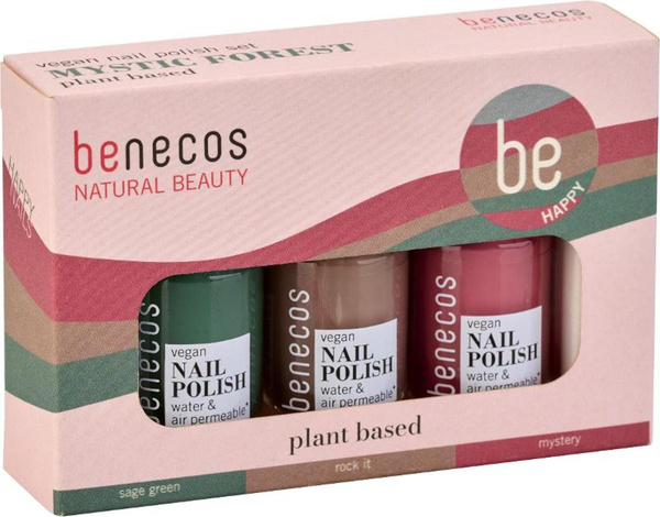 Produktfoto zu Benecos - Geschenkset Nagellack Mystic Forest