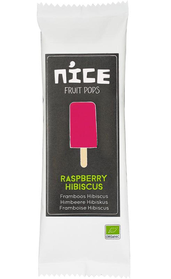 Produktfoto zu Nice - Stieleis Himbeere Hibiscus, vegan - 70ml