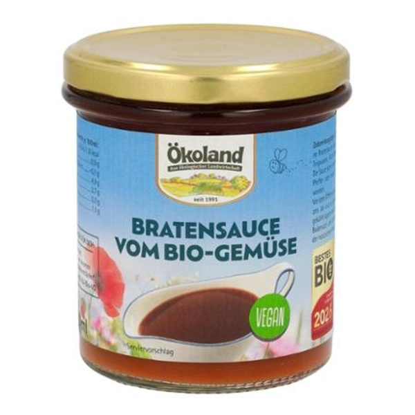 Produktfoto zu Ökoland - Bratensauce Gemüse, vegan - 320ml
