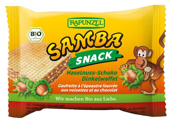Produktfoto zu Rapunzel - Samba Snack - 25g