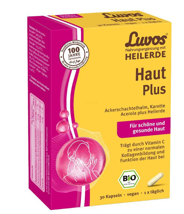 Produktfoto zu Luvos - Heilerde Haut Plus Kapseln - 30 Kapseln