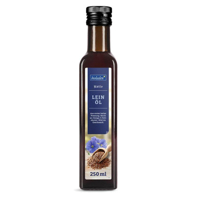 Produktfoto zu bioladen - Leinöl nativ - 250 ml