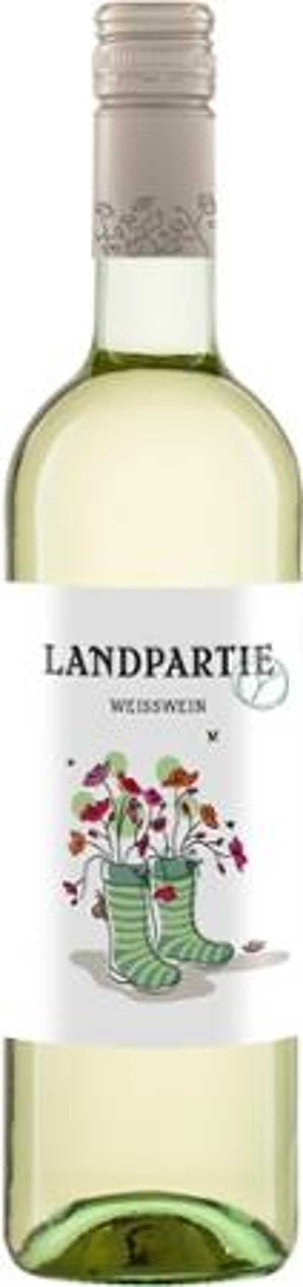 Produktfoto zu Landpartie Weiß, halbtrocken - 0,75l