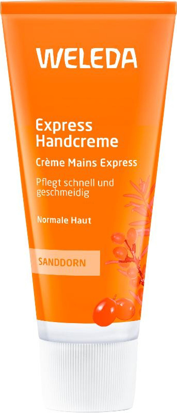 Produktfoto zu Weleda - Express Handcreme Sanddorn - 50ml
