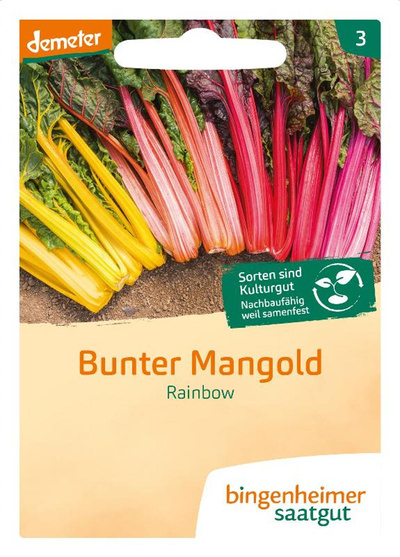 Produktfoto zu Bingenheimer Saatgut - Mangold Rainbow