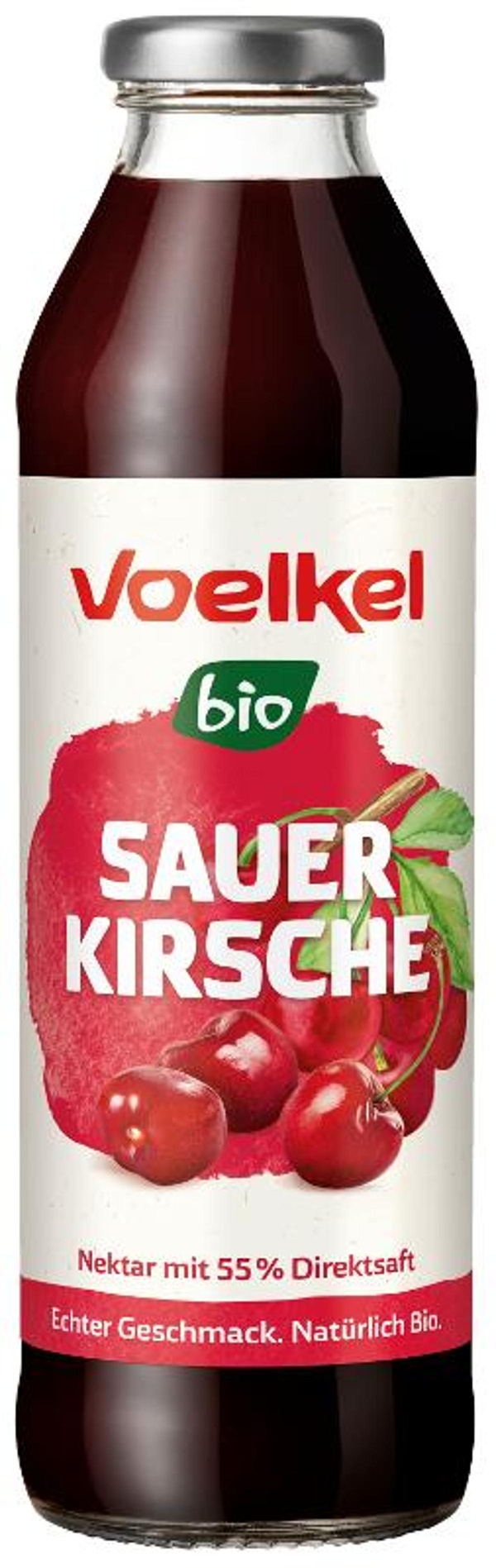 Produktfoto zu Voelkel - Sauerkirsche Nektar - 0,5l