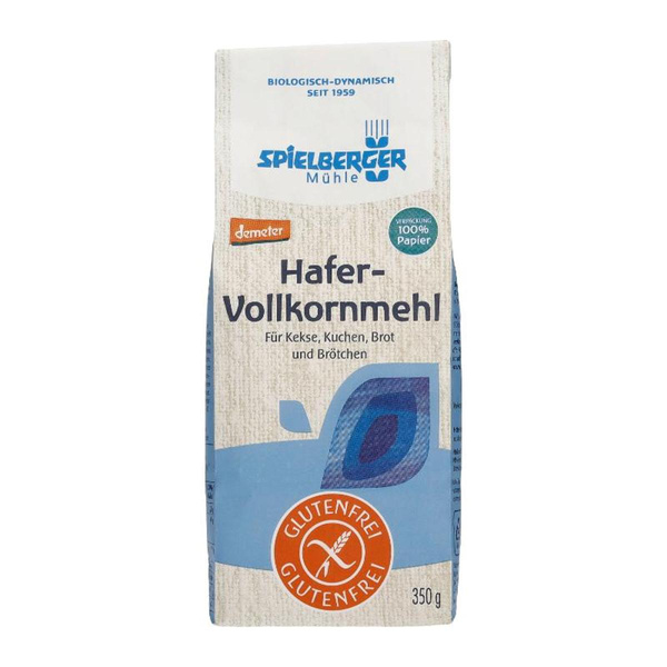 Produktfoto zu Spielberger - Hafer-Vollkornmehl - 350g