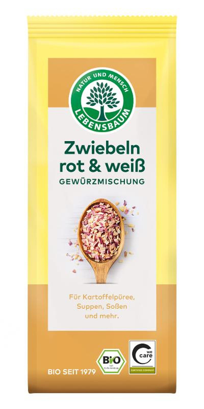 Produktfoto zu Lebensbaum - Zwiebeln rot und weiß - 55g