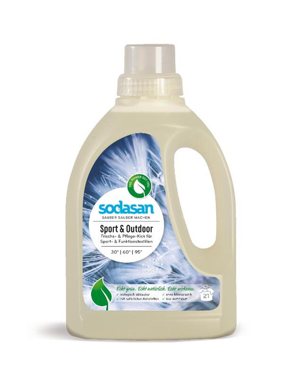 Produktfoto zu Sodasan - Sport & Outdoor Waschmittel - 750ml