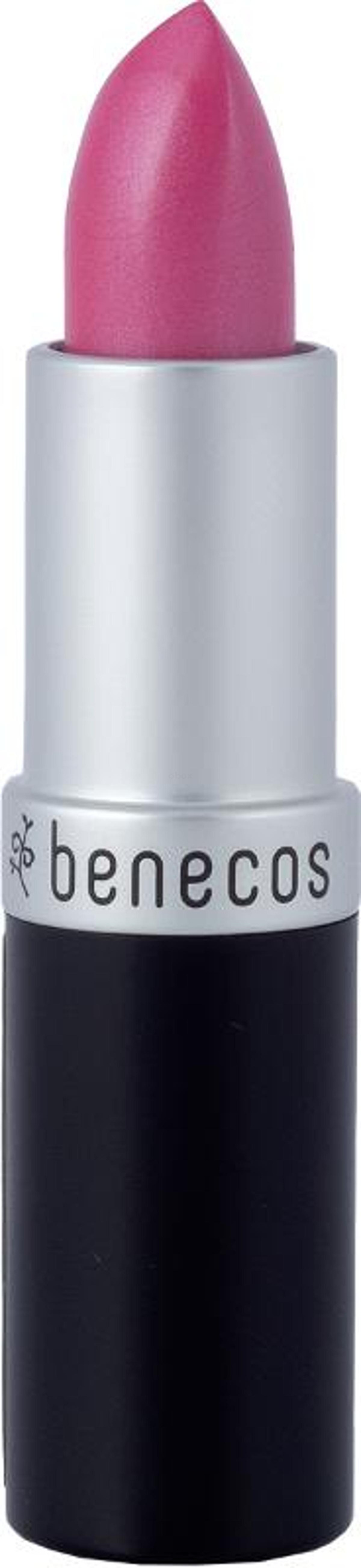 Produktfoto zu Benecos - Lipstick hot pink- 4,5g