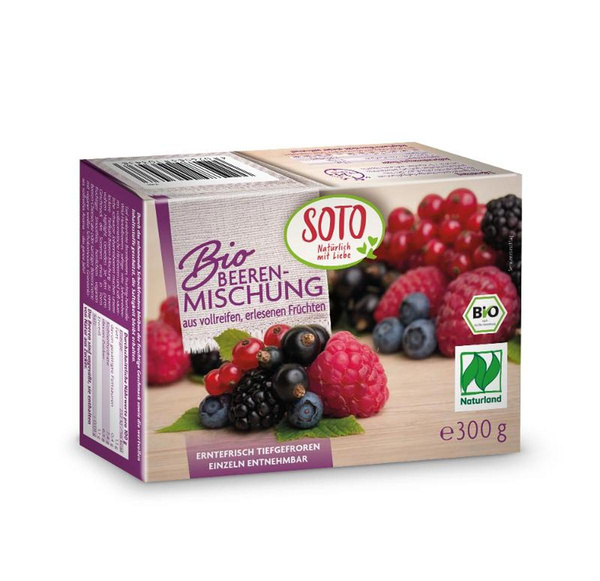 Produktfoto zu SOTO - Beerenmischung, tiefgekühlt - 300g