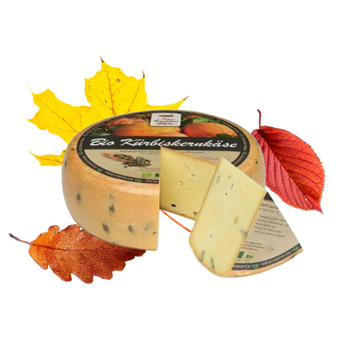 Käsemanufaktur Allgäu - Kürbiskernkäse - 50%Fett i. Tr.EU-Bio-Logo
