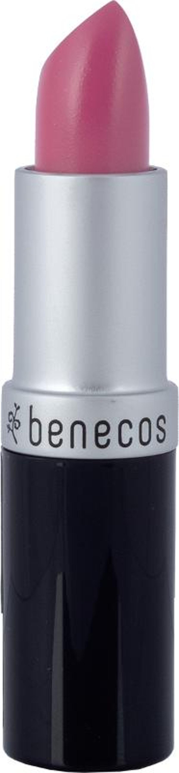 Produktfoto zu Benecos - Lipstick pink rose- 4,5g