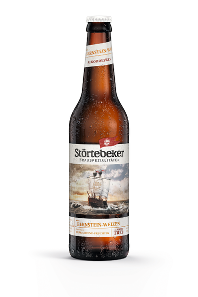 Produktfoto zu Störtebeker - Bernstein Weizen, alkoholfrei - 0,5l