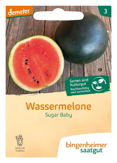 Produktfoto zu Bingenheimer Saatgut - Wassermelone