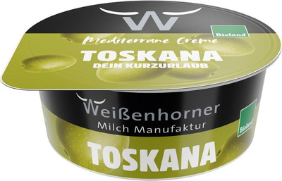 Produktfoto zu Weißenhorner - Toskana Frischecreme - 125g