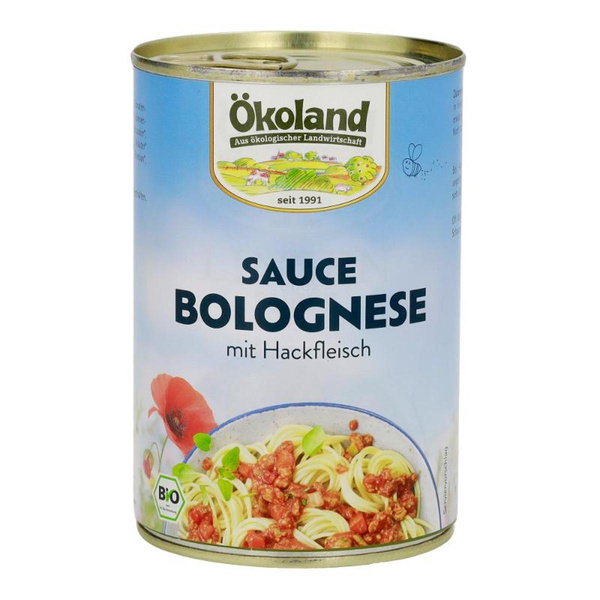 Produktfoto zu Ökoland - Sauce Bolognese - 400g