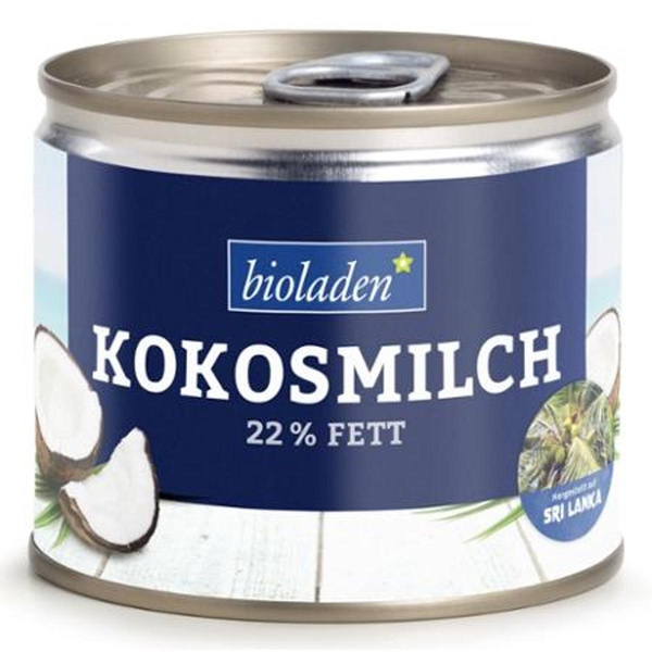 Produktfoto zu bioladen - Kokosmilch - 200ml