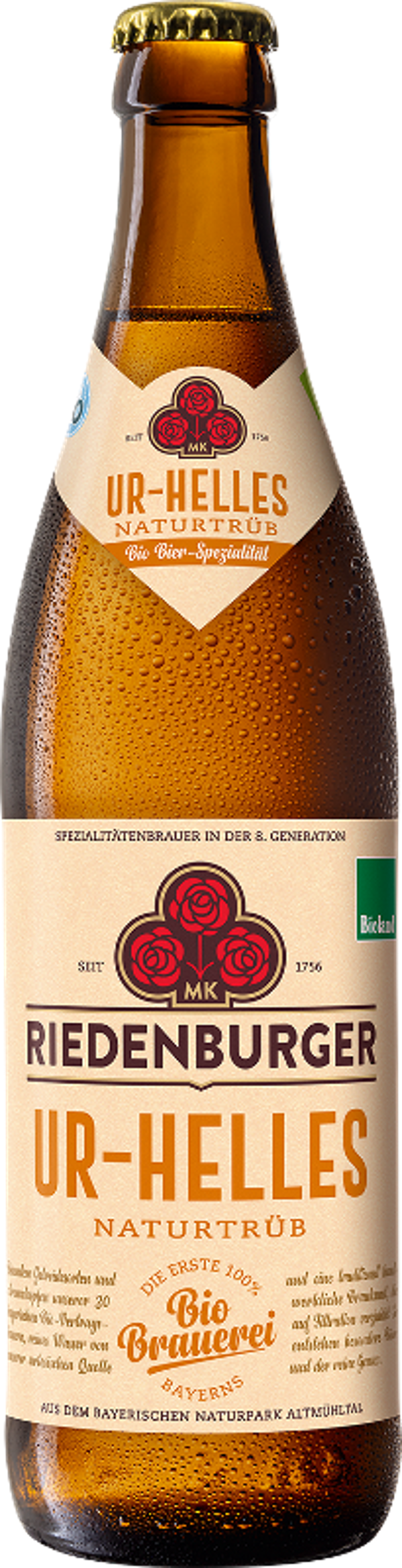 Produktfoto zu Riedenburger - Ur-Helles - 0,5l