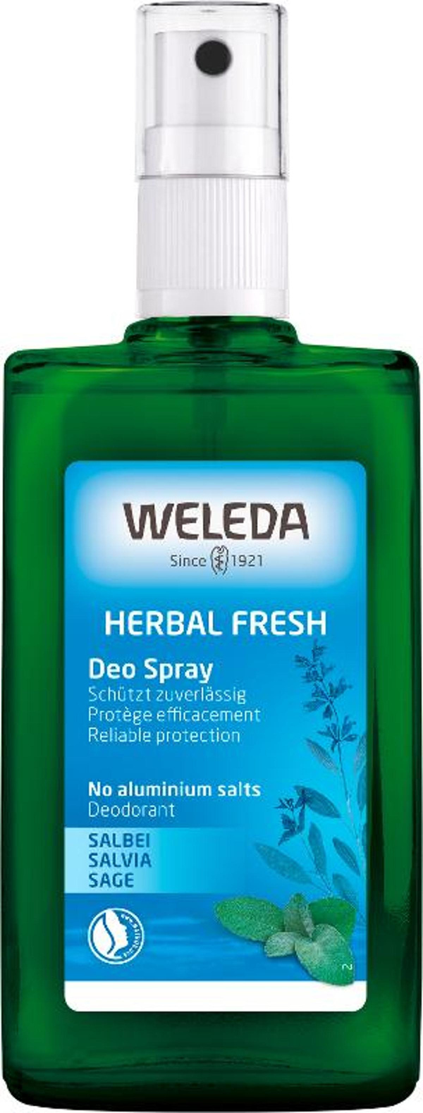 Produktfoto zu Weleda - Salbei Deodorant - 100ml