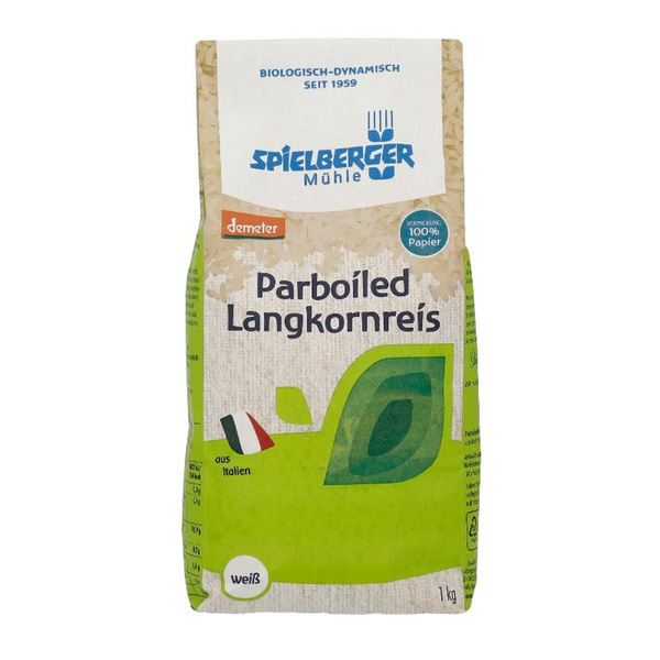 Produktfoto zu Spielberger - Parboiled Reis lang - 1kg