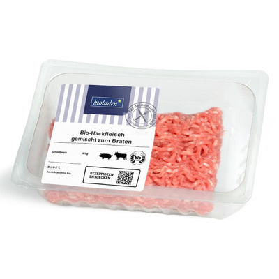 Produktfoto zu bioladen - Hackfleisch, gemischt - ca. 380g