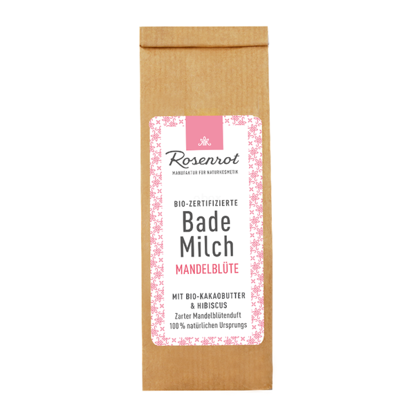 Produktfoto zu Rosenrot - Bademilch Mandelblüte - 150g