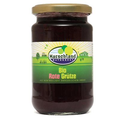 Produktfoto zu Marschland - Rote Grütze - 370g