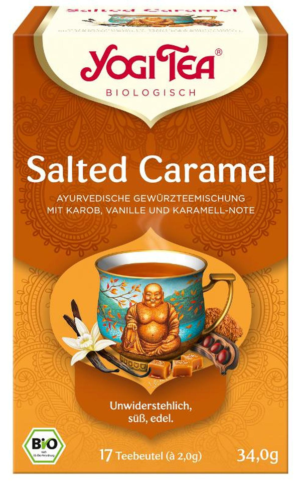 Produktfoto zu Yogi Tee - Salted Caramel - 17 x 2g
