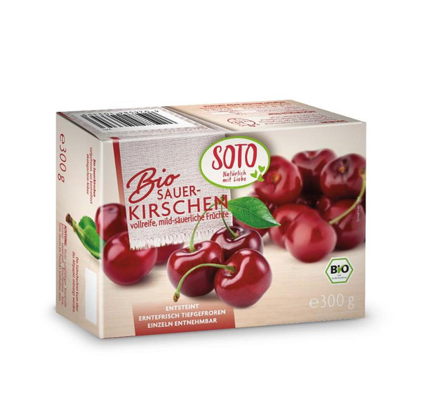 Produktfoto zu SOTO - Sauerkirschen, tiefgekühlt - 300g