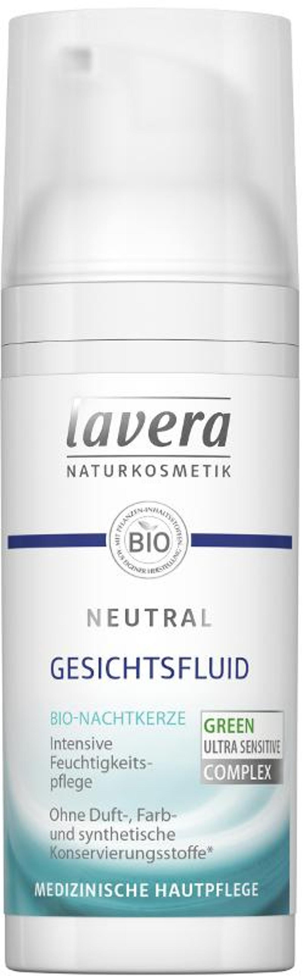 Produktfoto zu Lavera - Neutral Gesichtsfluid - 50ml