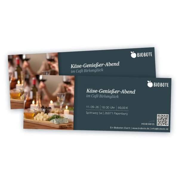 Produktfoto zu Ticket - Käse-Genießer-Abend