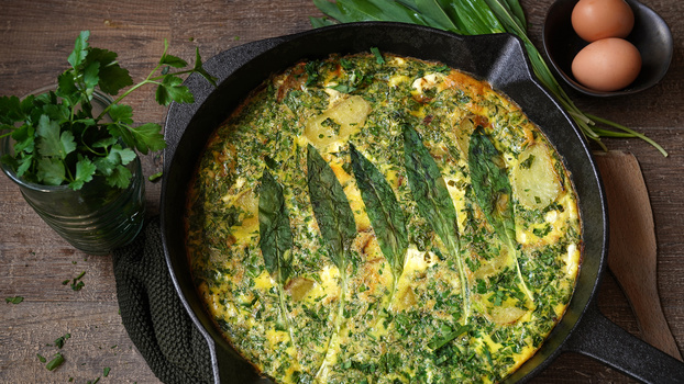 Rezeptbild für 188. Bärlauch-Frittata