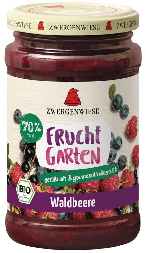 Produktfoto zu Zwergenwiese - Waldbeere Fruchtgarten - 225g