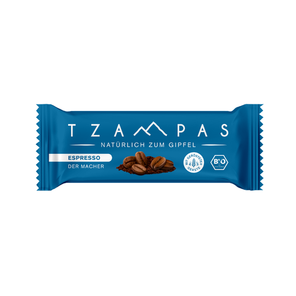Produktfoto zu TZAMPAS - Gebinde Espresso Energieriegel - 16x40g