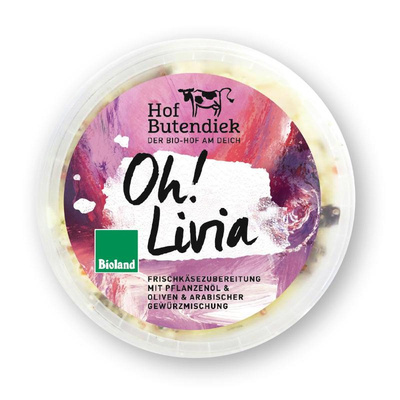 Produktfoto zu Butendieker - Oh!livia Frischkäse - 150g